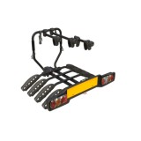 Suport 4 biciclete Peruzzo Siena 668/4N pentru carlig remorcare, negru