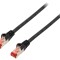 Cablu Patch Cord Cat6 LSZH Negru 10m