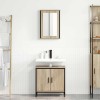 Set Mobilier Baie 2 piese Stejar Enginerie Lemn