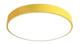 Plafonieră Macaron 52W CCT3000-6000K LED, galben, Erste