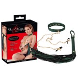 Bad Kitty Bondage Set Green, One Size