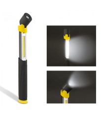 Lanterna service cu COB-LED telescopic si cu cap rabatabil Phenom