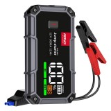 Acumulator portabil 3 &icirc;n 1 cu LED și baterie externă 12V 12Ah 1000A PRO AMIO-04676