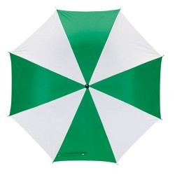 Umbrela Regular Green White foto