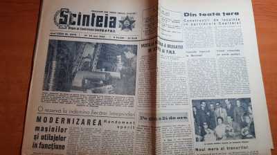 scanteia 28 mai 1964-reeditarea scrierilor lui tonitza,proza lui eminescu foto