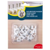 Clipuri pentru Fixarea Cablu pe Perete - Set de 20 buc, CMCLASS
