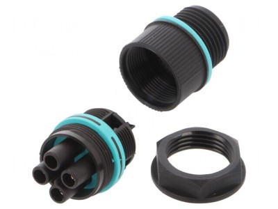 Conector Alimentare AC Terminal Șurub 0,5-4mm2 foto