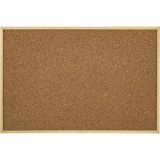 Tabla de pluta, Noki, rama lemn, 60x90 cm, prindere pe perete