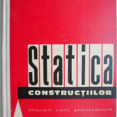 Statica constructiilor. Structuri static nedeterminate II – A. Scarlat