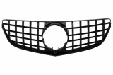 Grila Centrala Mercedes E-Class C207 W207 A207 Facelift (2013-2017) Coupe Cabrio GTR Negru Performance AutoTuning, KITT