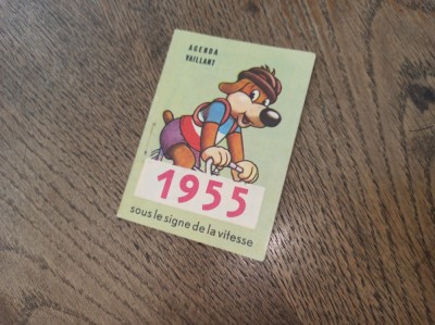 AGENDA VAILLANT, 1955 * PIF *** FORMAT LILIPUT foto