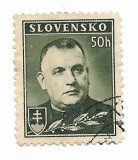 Slovacia - Josef Tiso, 1939-1942 - 50 H, obliterat