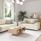 VidaXL Set canapea, 2 piese, perne din in
