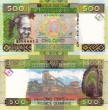 Guineea 500 Francs 2015 UNC Bancnota Africa Necirculata