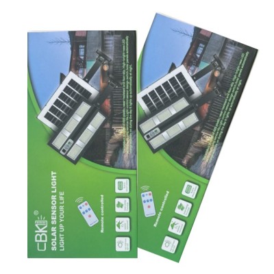 Set 2 lampi cu senzor, incarcare solara, impermeabil, luminozitate mare foto