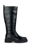 Geox cizme D IRIDEA G femei, culoarea negru, cu toc plat, izolat, D04HRG 0BC43 C9999