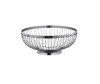 Cos Inox Rotund Adhoreca, Paine/Fructe, Picior, 22cm, Argintiu - Vesela Servire