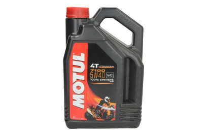 Ulei motor pentru motociclete Motul 7100 5W40 4T 4L 71005W404L foto