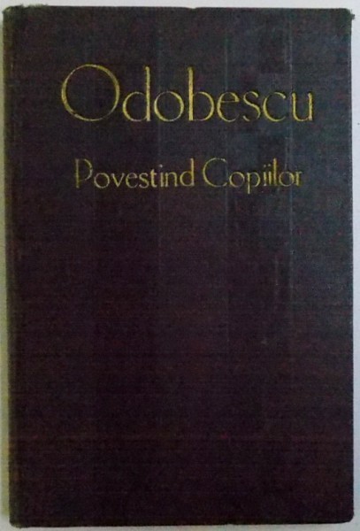 ODOBESCU POVESTIND COPIILOR