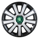 Cumpara ieftin Set 4 Capace Roti pentru Skoda Nou Verde, model Flash Mix, R14, SKODA