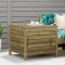 Gossi taburet de gradina, 62x63,5x53,5 cm, lemn masiv de pin