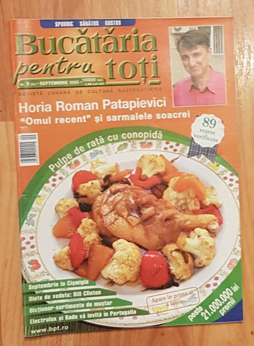 Revista Bucataria pentru toti Nr. 9 (41) Septembrie 2005