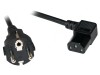 Cablu Alimentare 5m IEC C13 90° Negru 10A 250V, Logilink