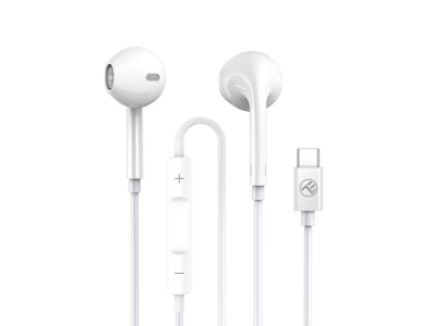 Casti in-ear Tellur Basic Urbs, Type-C, alb foto