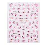 Cumpara ieftin Abtibild Unghii SensoPRO Milano - Pink Petals