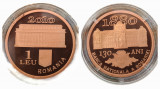 1 leu 2010 TOMBAC PROOF - Banca Naționala a Rom&acirc;niei