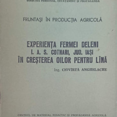 EXPERIENTA FERMEI DELENI I.A.S. COTNARI, JUD. IASI IN CRESTEREA OILOR PENTRU LANA-CIOVARTA ANGHELACHE