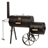 Gratar Pe Carbuni Cu Afumatoare, Joe'S Barbeque Smoker, Wild West Js-33910, 150X80X157Cm