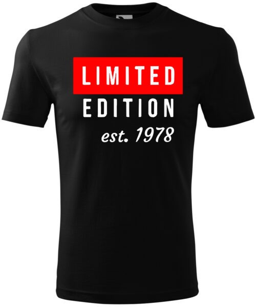 Tricou Personalizat - Limited Edition 1978