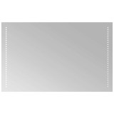 Cumpara ieftin Oglinda de baie cu LED, 80x50 cm