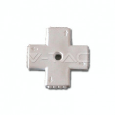 Conector Band&amp;amp;#259; LED 5050 Tip &amp;amp;#238;ncruci&amp;amp;#351;at V-Tac SKU-3510 foto