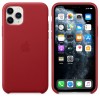 Husa Piele Originala Apple iPhone 11 Pro Rosie (MWYF2ZM/A)