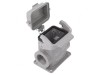 Carcasă: pentru conectori HDC Han&reg; B dimensiune 6B cu clichet: cod: 09300060297,