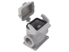 Carcasă: pentru conectori HDC Han&reg; B dimensiune 6B cu clichet: cod: 09300060297,