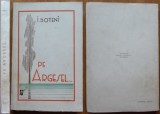 I. Boteni , Pe Argesel ... , 1933 , prima editie