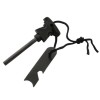 Amnar Camping IdeallStore®, Best Survival, Otel Inoxidabil, 11.5cm, Negru, Aprindere Foc Drumetie