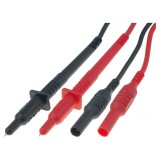 Cabluri de măsurare 10A 0,9m Negru și Roșu