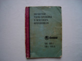 Instructiuni pentru expoatarea si intretinerea autoturismelor Skoda 100 - 100 L, 1974, Alta editura