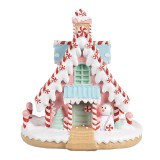 Cumpara ieftin Casuta Turta Dulce polirasina multicolora 16x13x15 cm