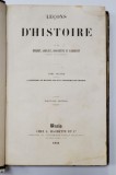 LECONS D&#039;HISTOIRE par MM.HERBET, GERUZEZ, BOUCHITTE ET BARBERET, TOME SECUND - PARIS, 1846