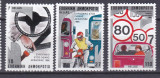DB1 Grecia 1986 Siguranta Traficului Rutier Auto Moto 3 v. MNH, Nestampilat