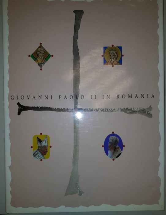 Album dedicat vizitei lui Papa Ioan Paul al II-lea in Romania