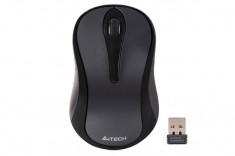 Mouse A4Tech G3-280N-1V, V-Track Wireless Padless G3, USB, Negru foto