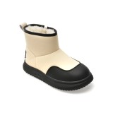 Ghete SELECTION KIDS bej, 6036, din piele ecologica