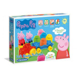 Soft Clemmy - Tren Cu Cuburi Peppa, Clementoni