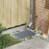 VidaXL Grătar Argintiu 50 x 35 x 2 cm Oțel galvanizat prin imersie 42018651